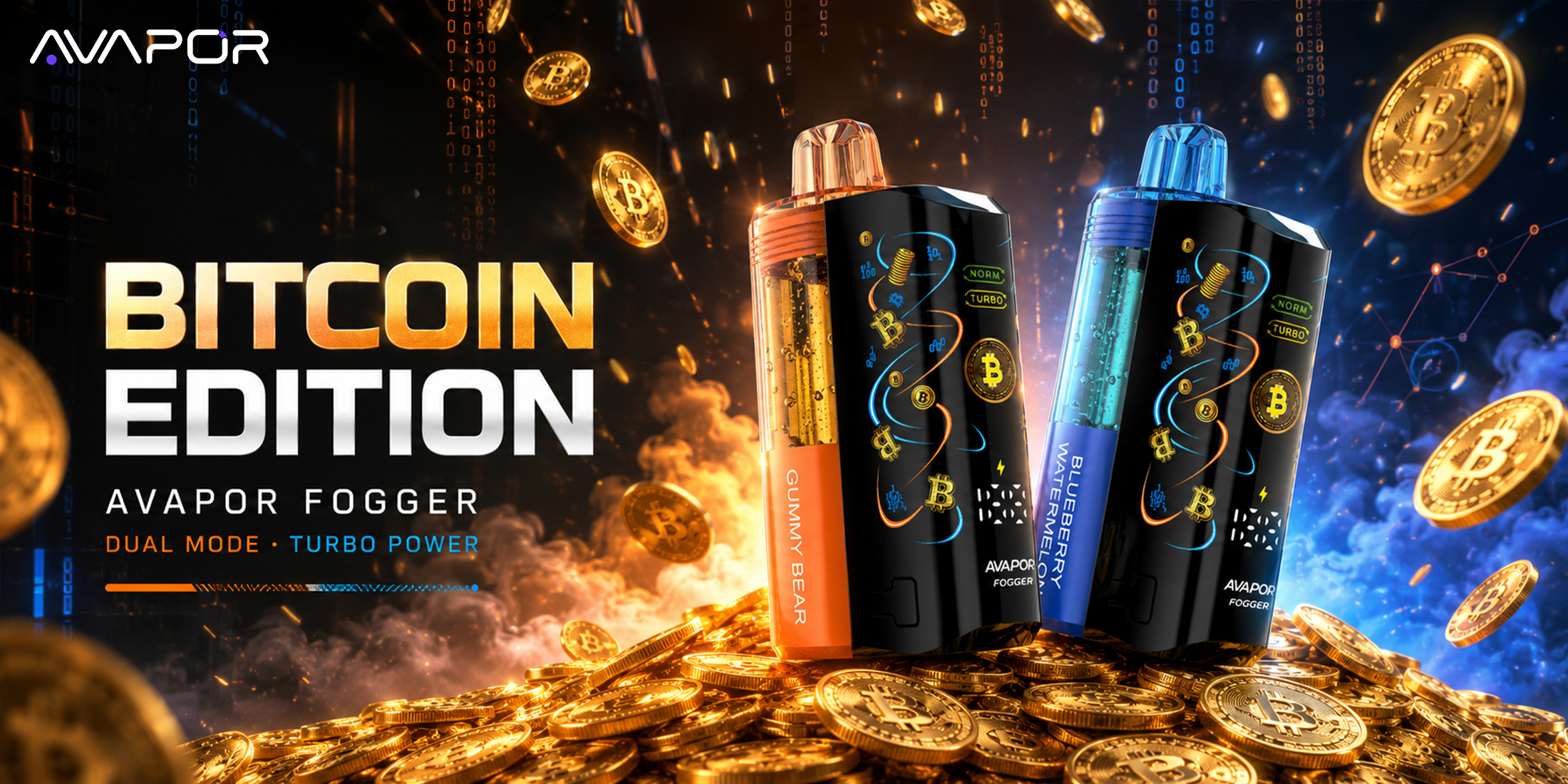 AVAPOR FOGGER banner