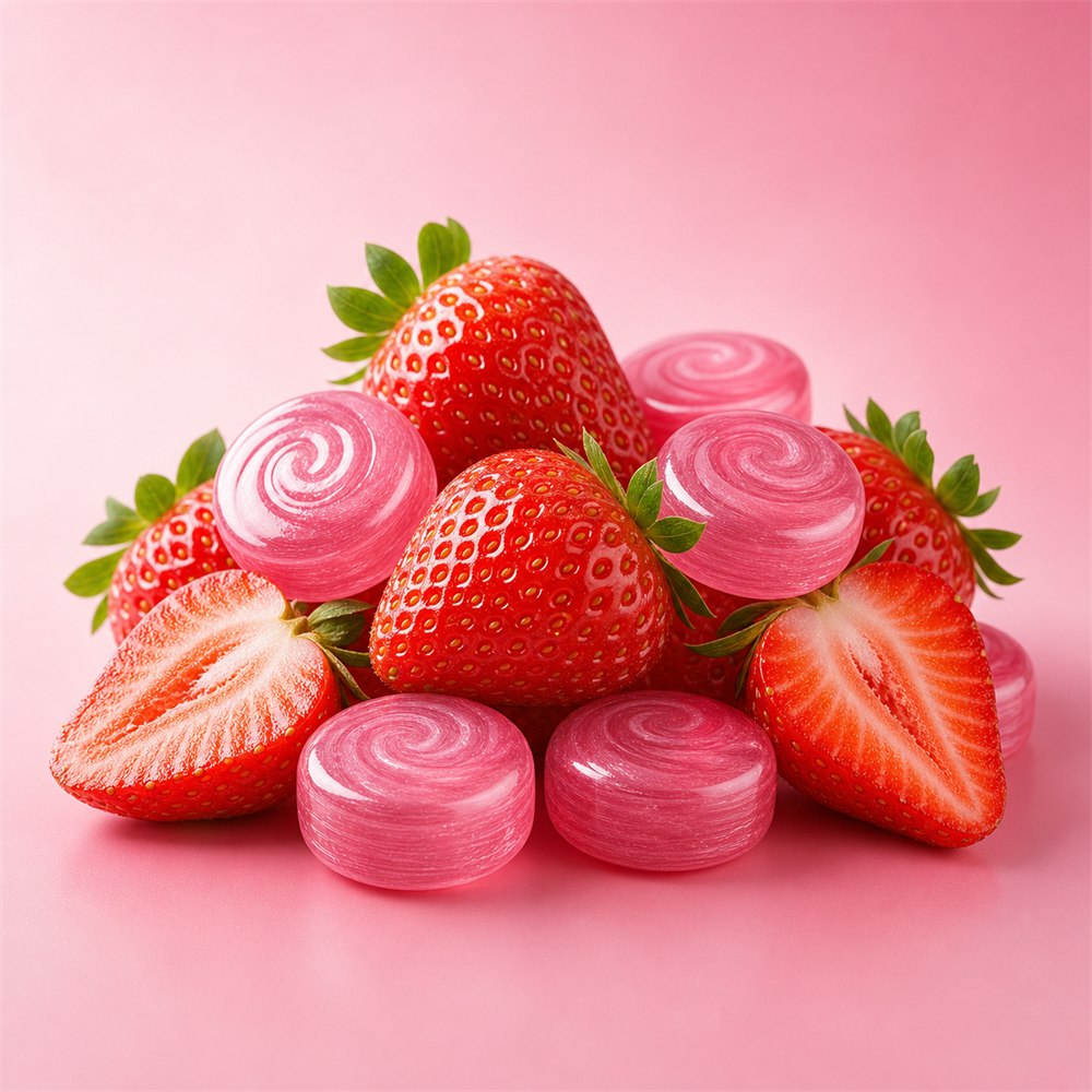 Strawberry B Pop flavor