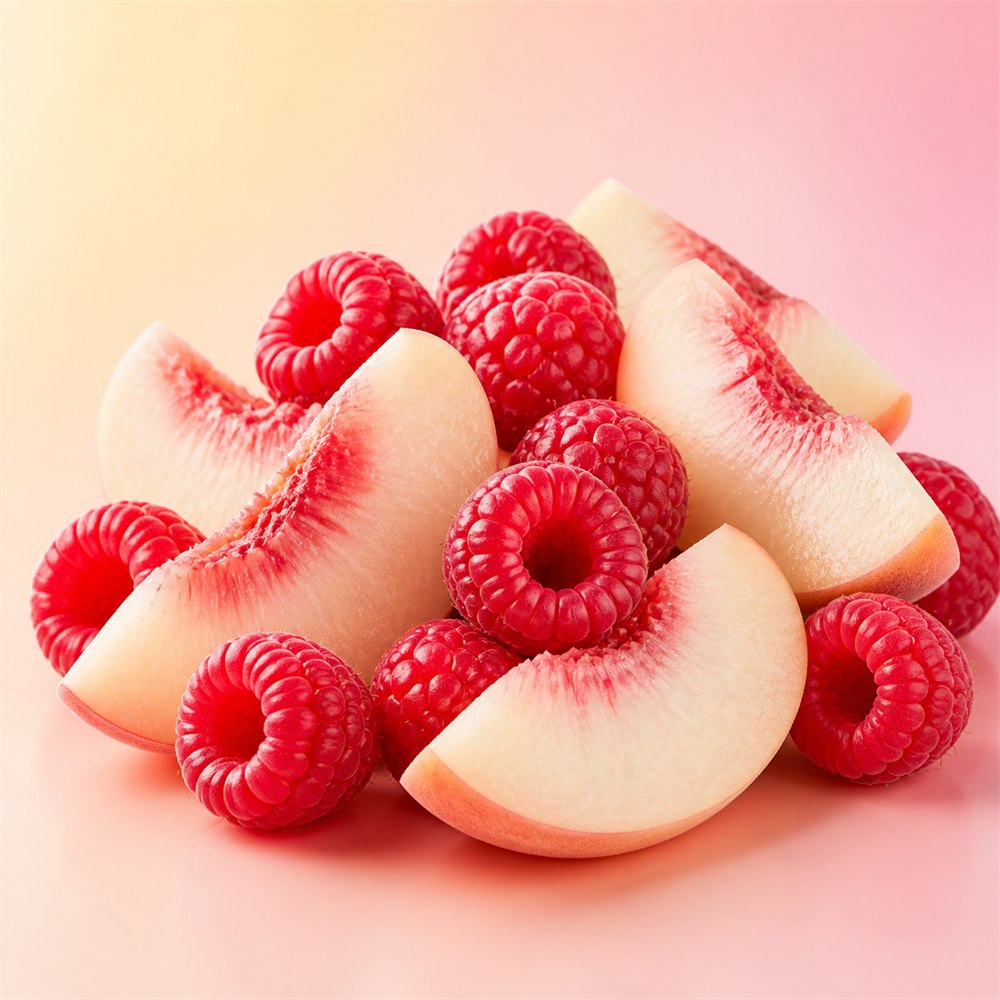 White Peach Raspberry flavor